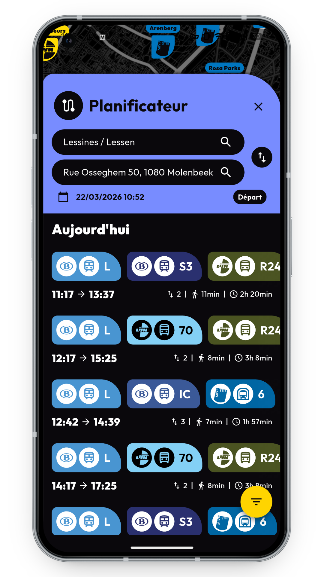 Planifiez votre trajet